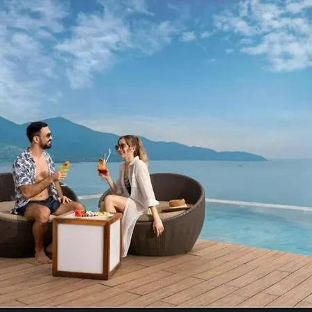 Romantic Apt With Seaview - Beachfont Da Nang Exterior photo